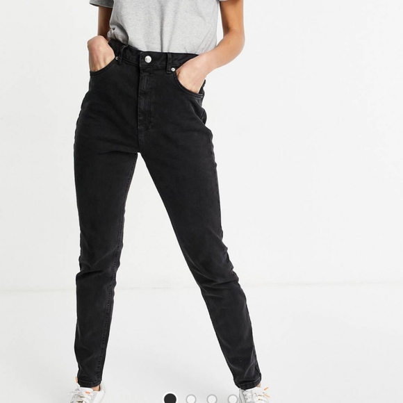 ASOS high rise mom jeans - Picture 1 of 2